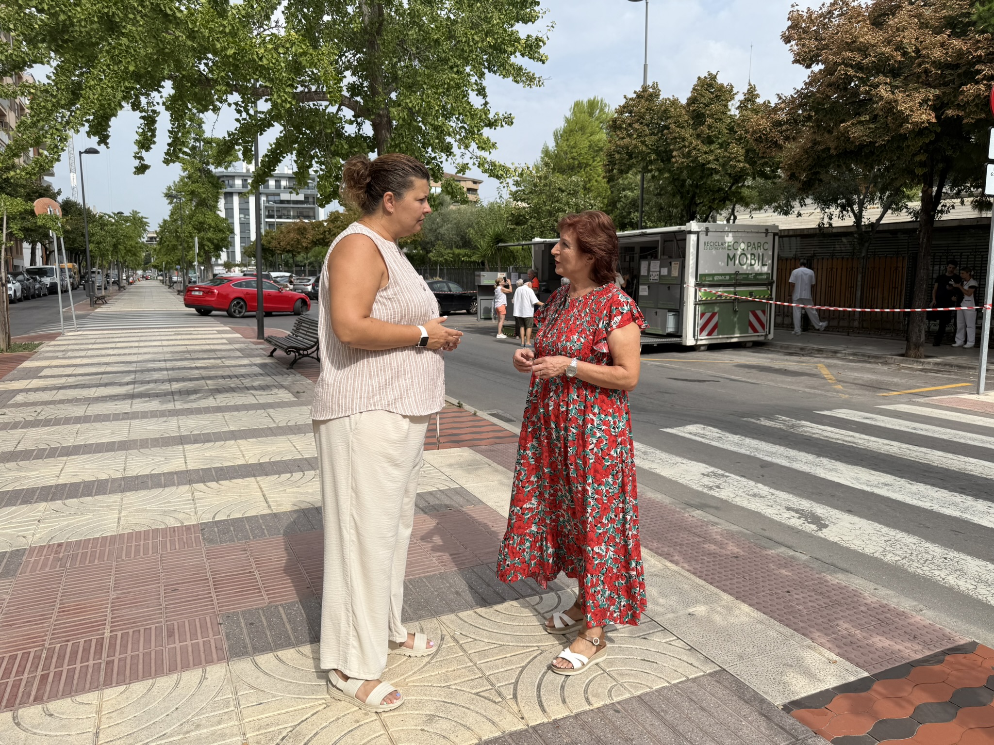 El PSPV urgeix a ampliar l’horari de l’ecopar mòbil i estendre’l a més barris davant el col·lapse del fix