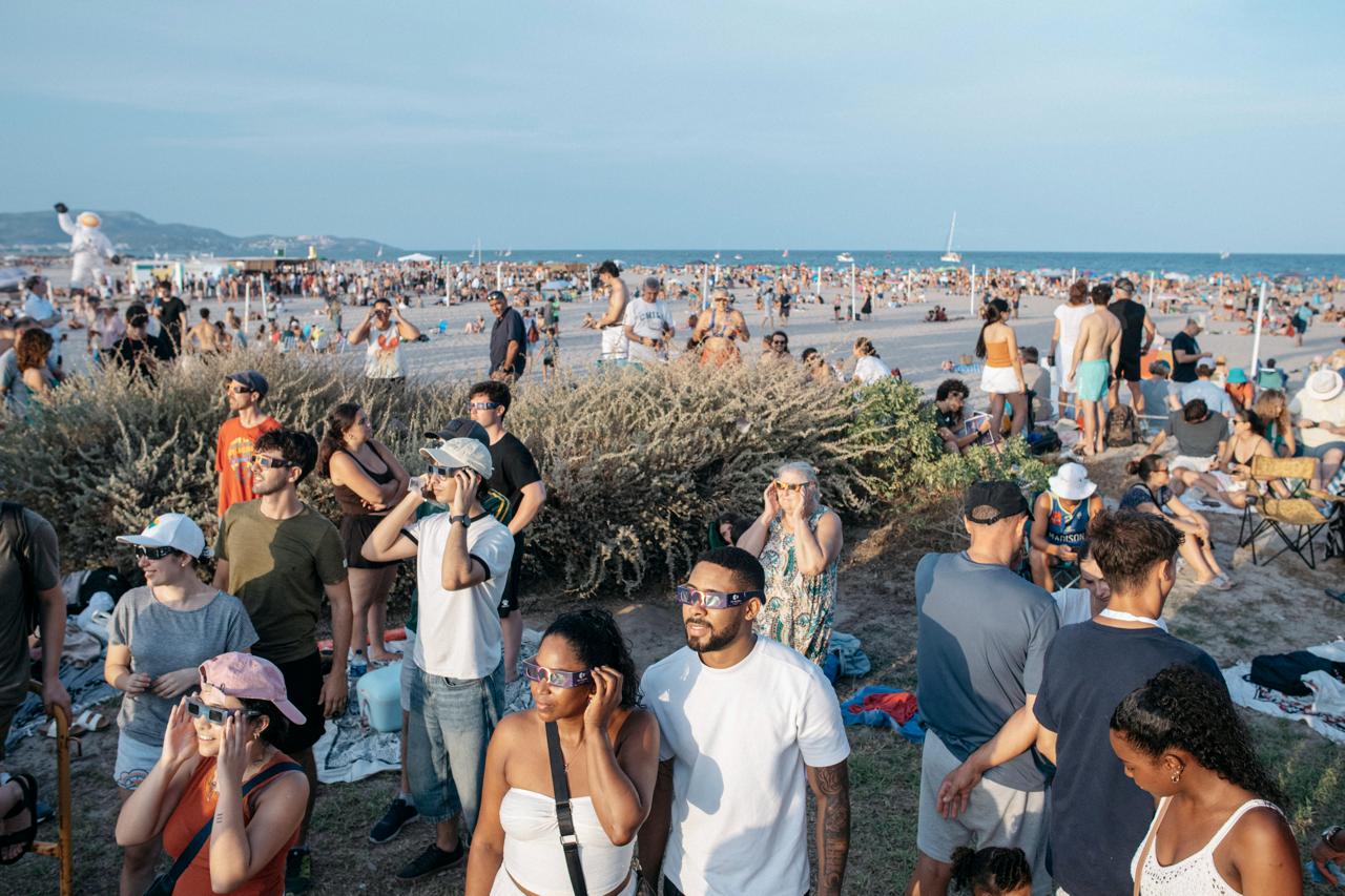Carrasco: “Més de 80.000 persones van gaudir d'un eclipsi històric a la ciutat de Castelló”