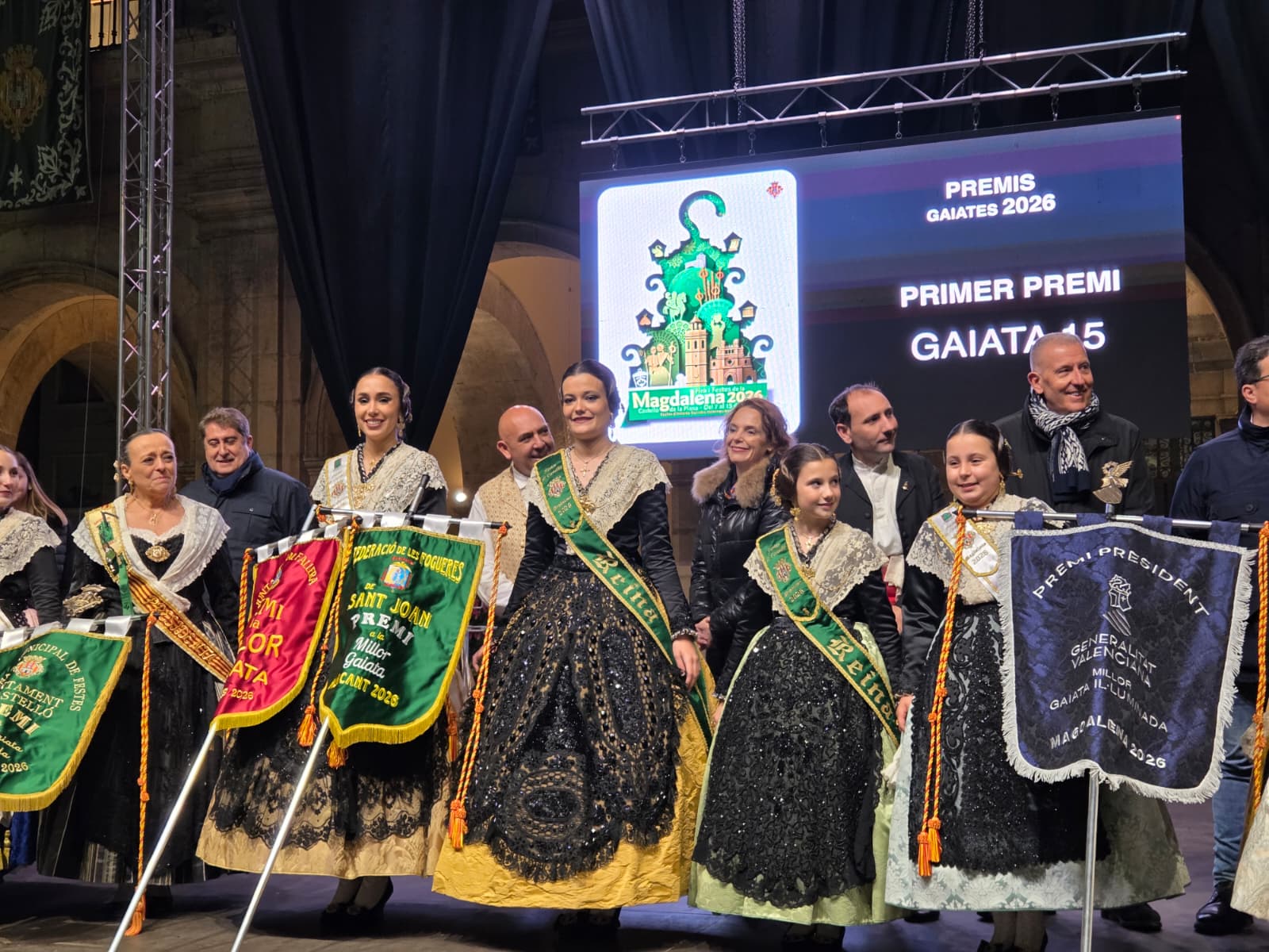 La gaiata 15, Sequiol, s'alça amb el premi a la millor Gaiata; la gaiata 6, Farola-Ravalet, obté el premi a la millor Gaiata Infantil, mentre que el millor Llibret ha sigut per a la gaiata 18, Crèmor