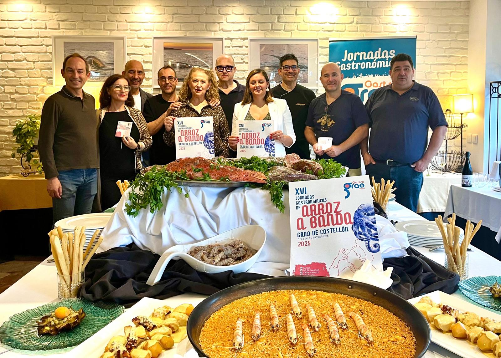 El Patronato de Turismo presenta la XVI edición de las Jornadas de Arroz a Banda de la mano de GastroGrao