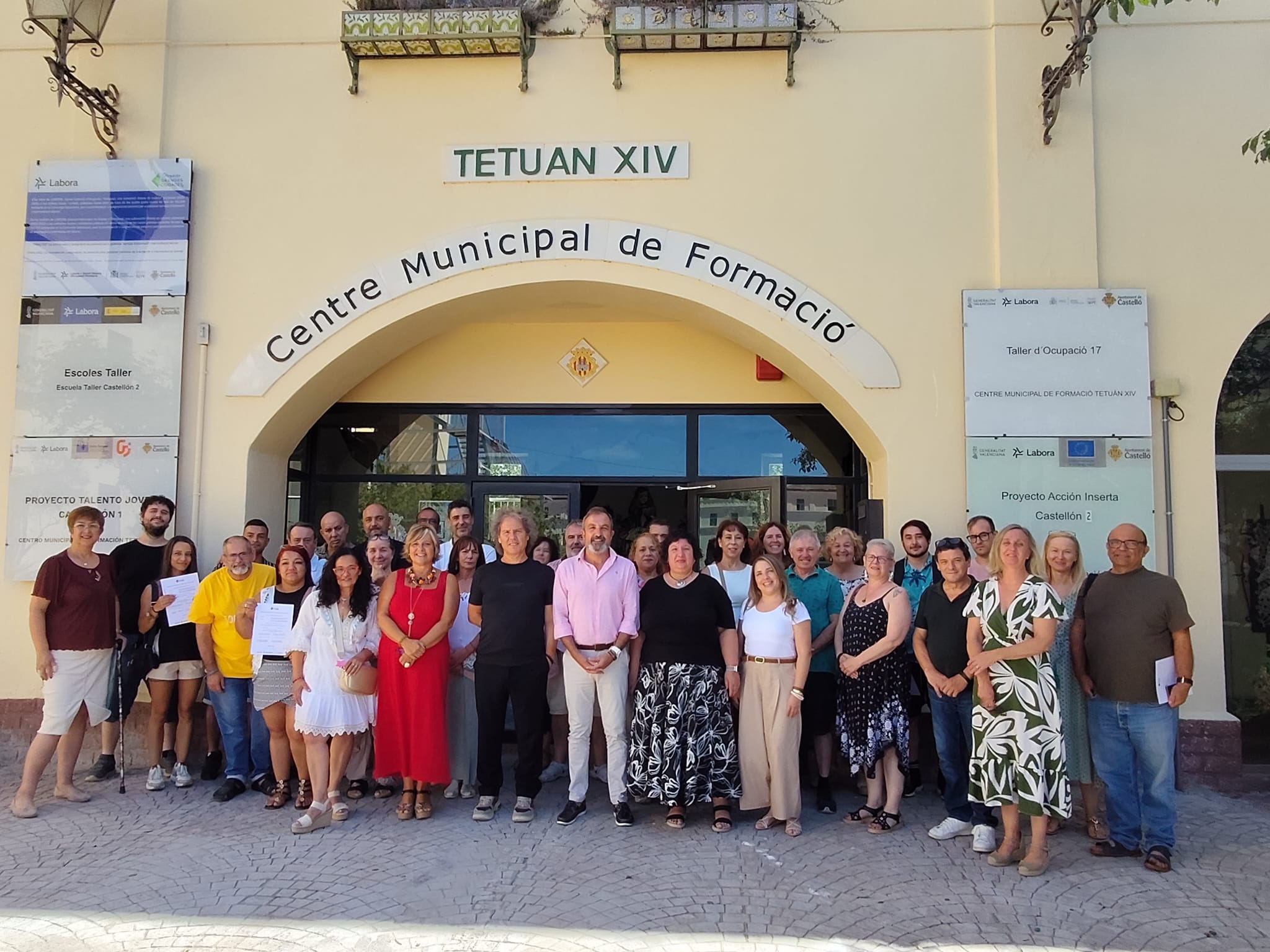 Castelló clausura Acció Inserida 2 després de formar i contractar 36 persones amb dificultats d'accés al mercat laboral