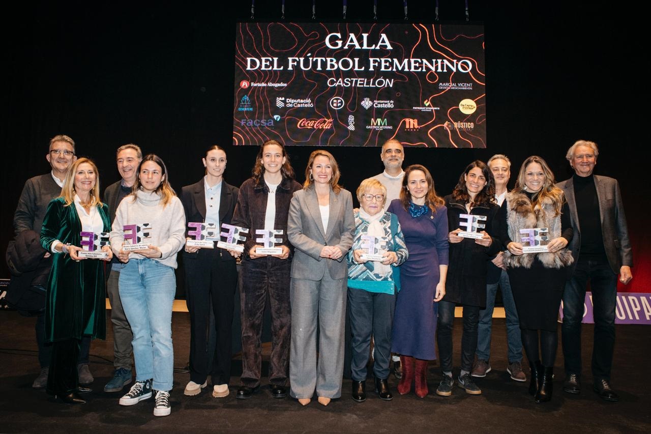 Castelló reforça la seua aposta per la igualtat en la Gala de l'Esport Femení