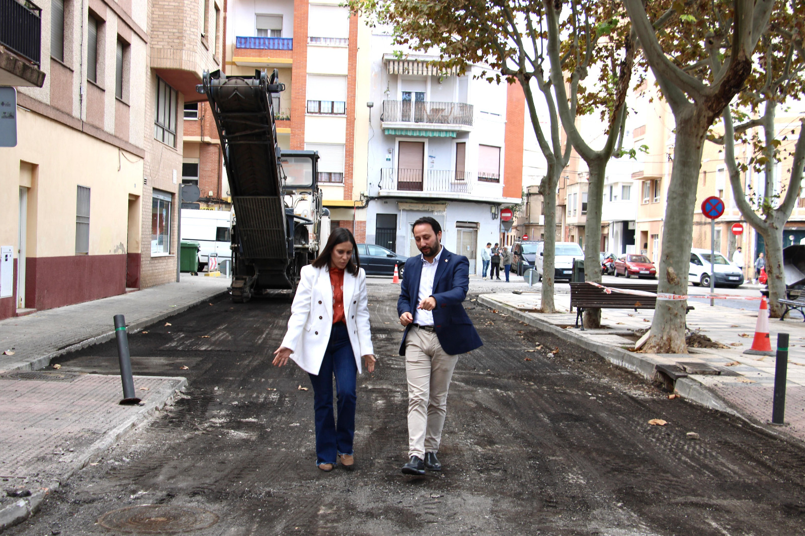 El Pla Anual d'Asfaltats, d'1.000.000 d'euros, encara la seua recta final arribant a tots els districtes de la ciutat