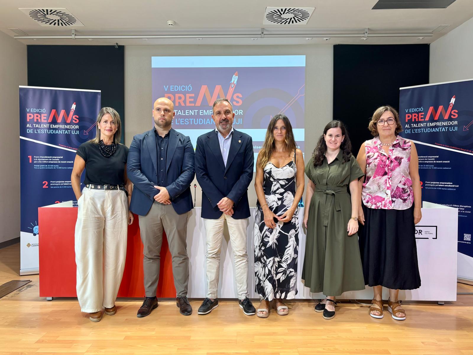 L'Ajuntament de Castelló i l'UJI obrin la cinquena edició dels Premis Talent per a impulsar l'emprenedoria universitària