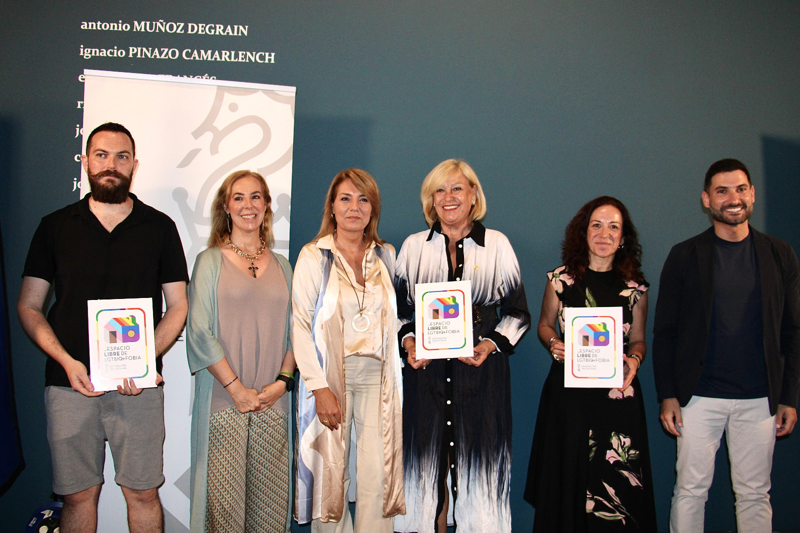 L'Ajuntament de Castelló arreplega la distinció com a espai lliure de LGTBIQ+fòbia reafirmant el seu compromís amb la diversitat
