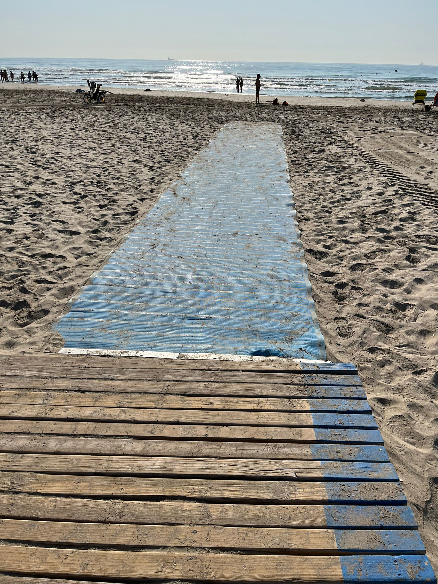 El PSPV denuncia la falta d’accessibilitat a les platges de Castelló en plena temporada d’estiu