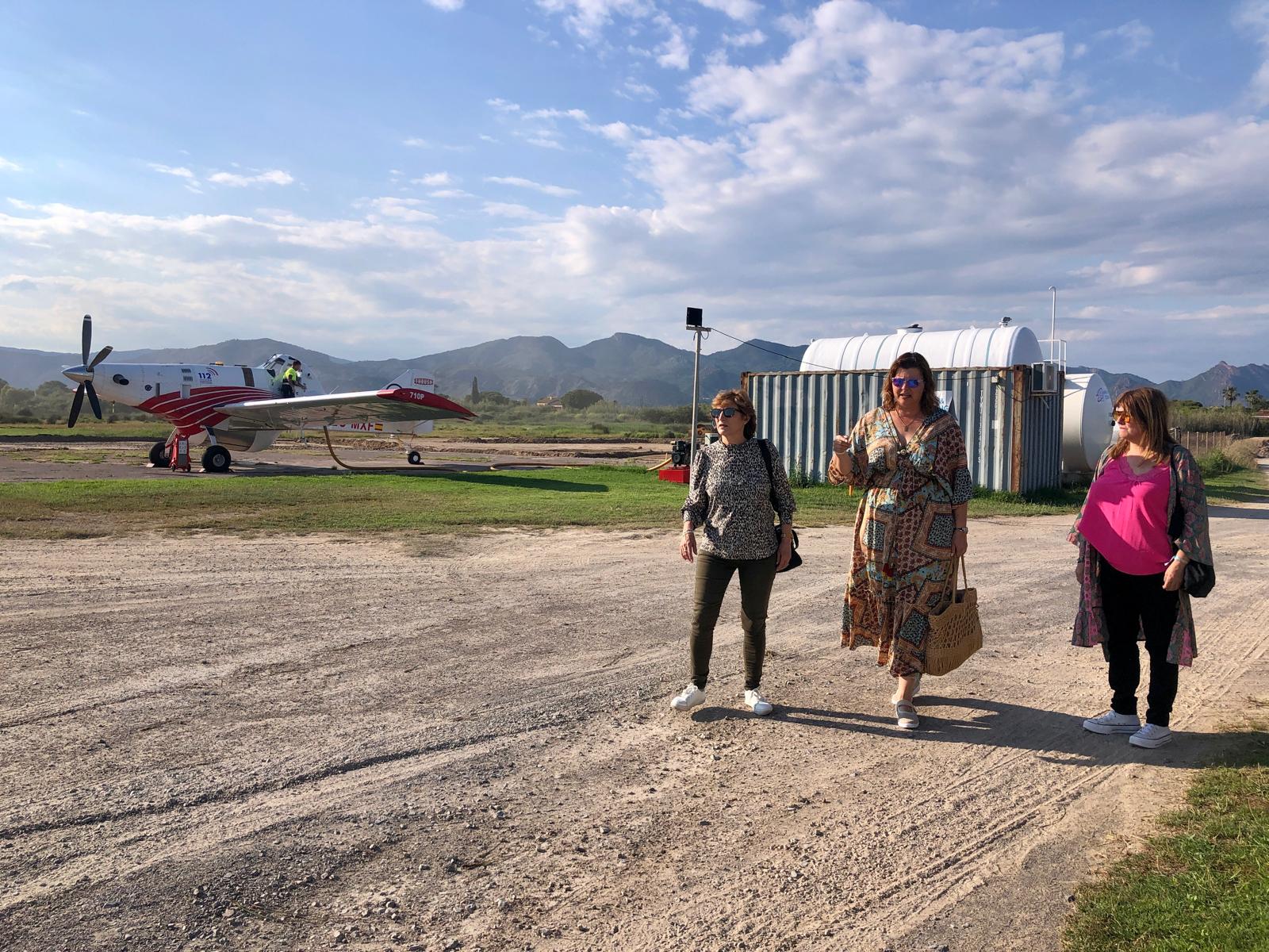 Cap avió antiincendis operarà en l’aeròdrom durant un mes per les obres del aparcament