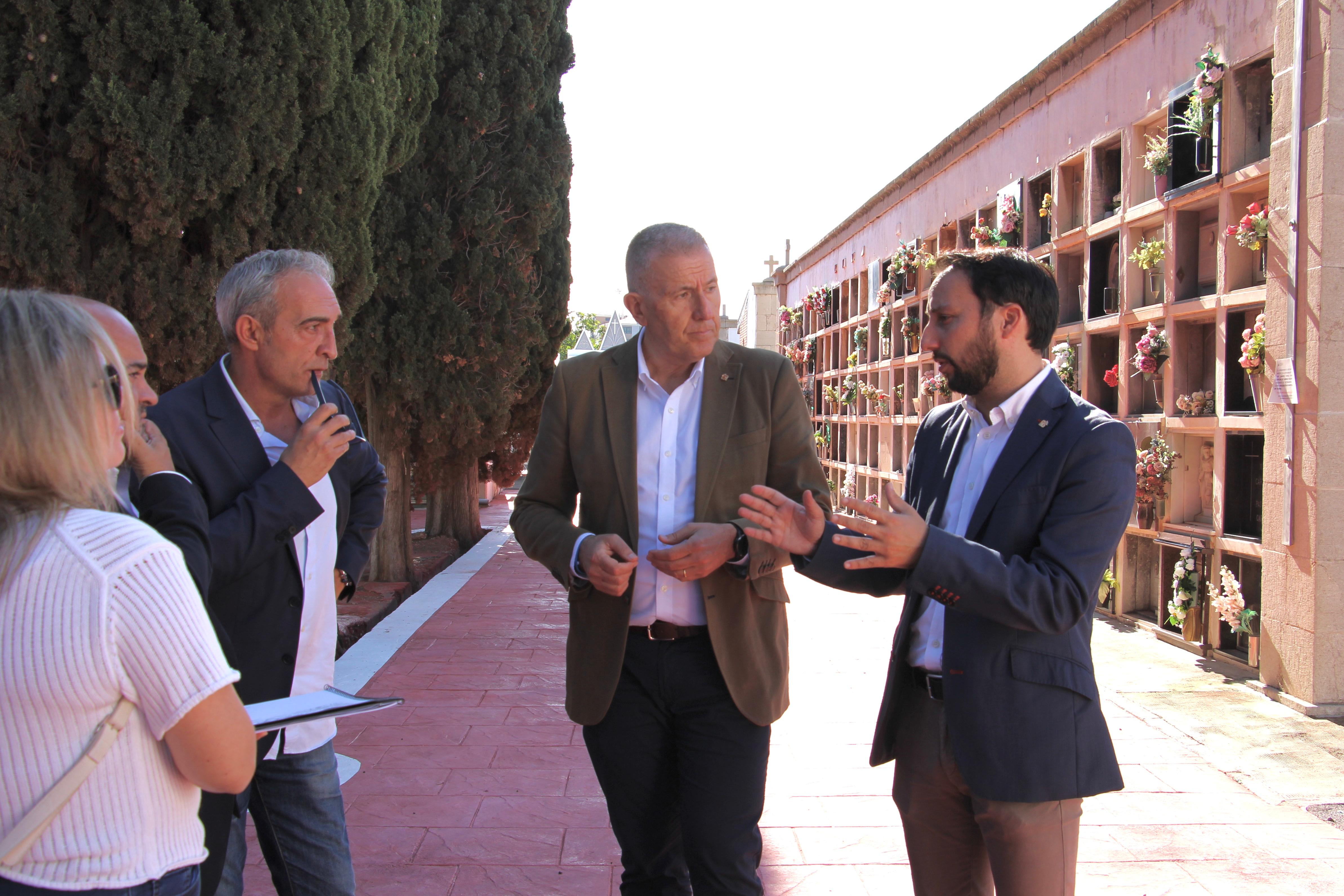 El govern de Castelló inverteix més de 230.000 euros en dos anys per a millorar l'accessibilitat del cementeri San José