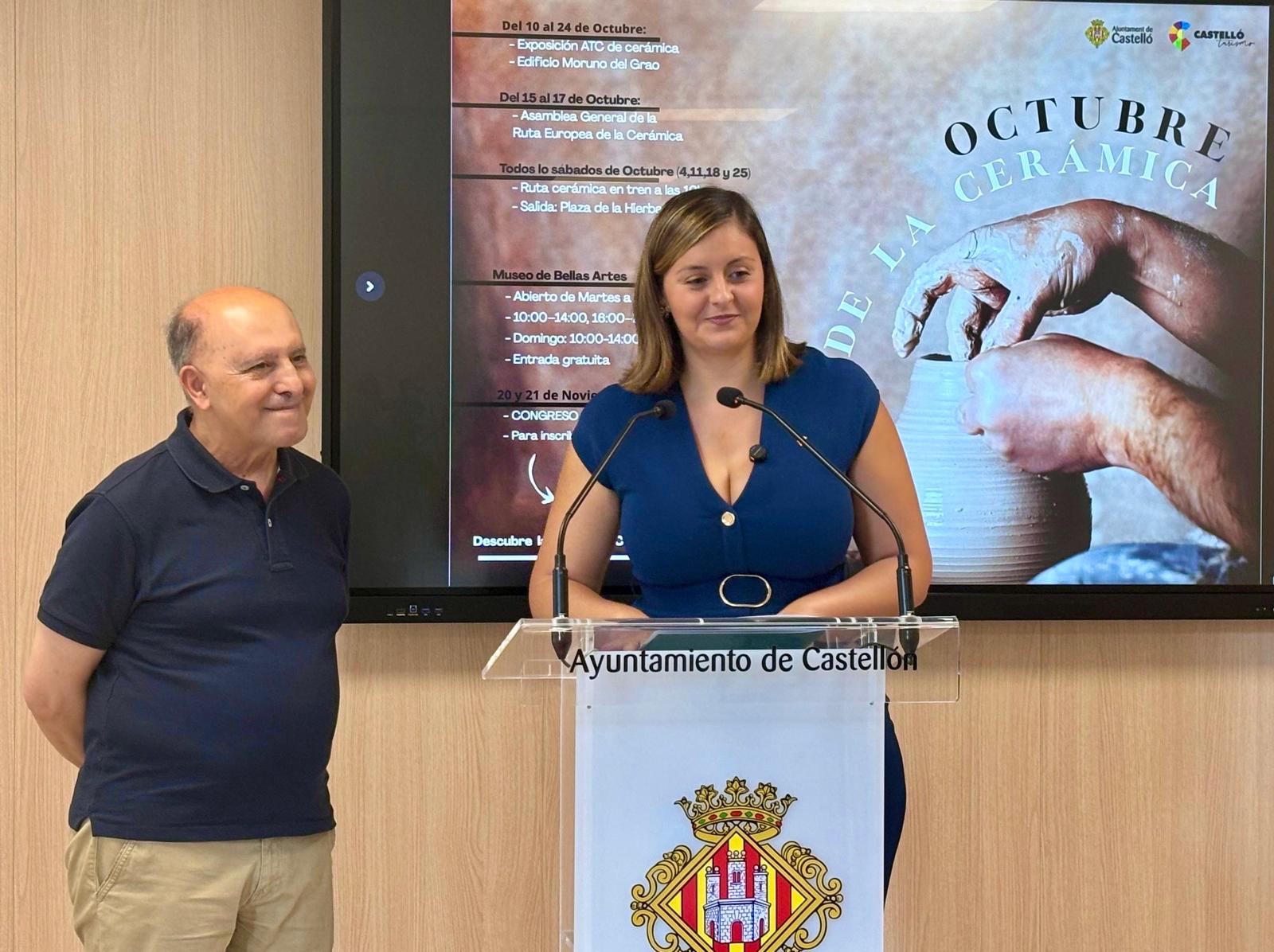 Castelló celebra a l'octubre el ‘Mes de la Ceràmica’ amb l'Assemblea General de la Ruta Europea de la Ceràmica com a principal novetat