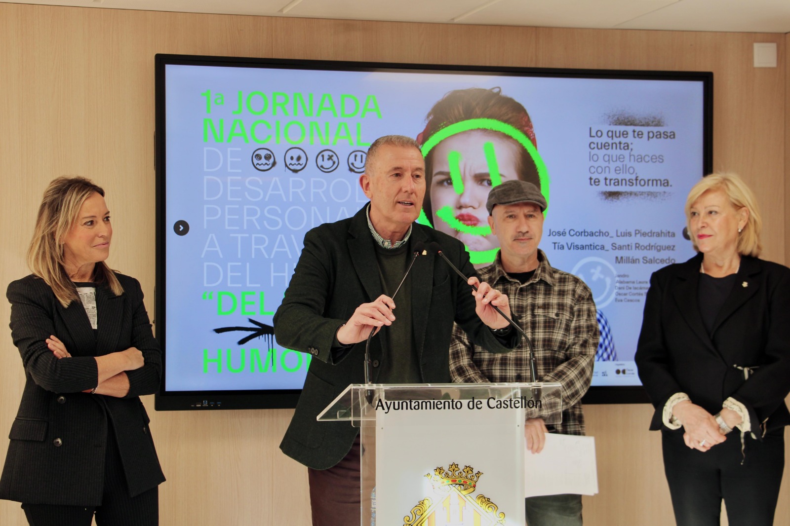 Castelló acollirà, des del 29 de gener i fins a juny, el primer Cicle Nacional de Desenvolupament Personal a través de l'Humor, titulada “Del dolor a l'humor