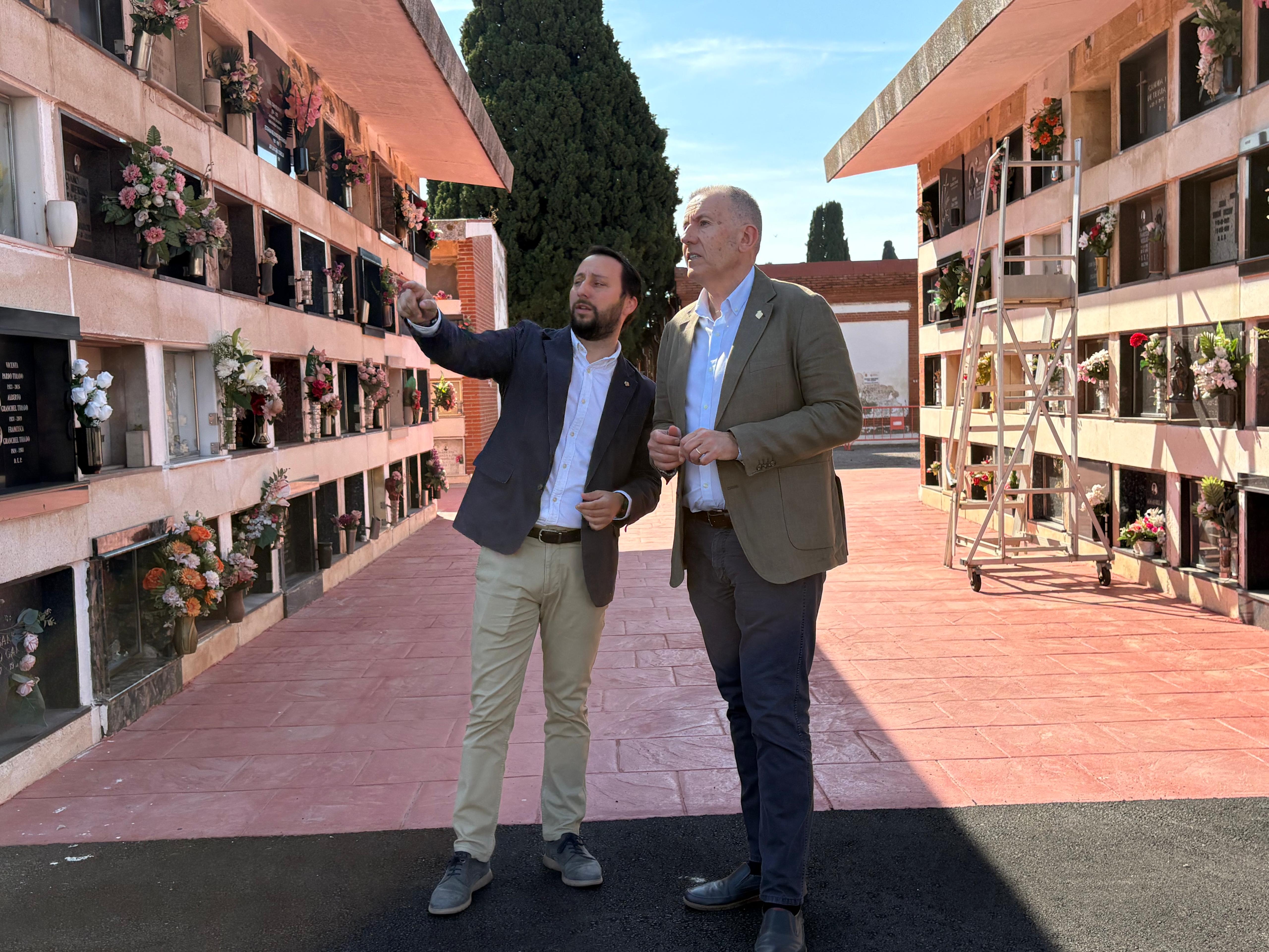 Castelló millora els vials del Cementeri Municipal en el Quadre de Sant Vicent amb una inversió de 150.000 euros