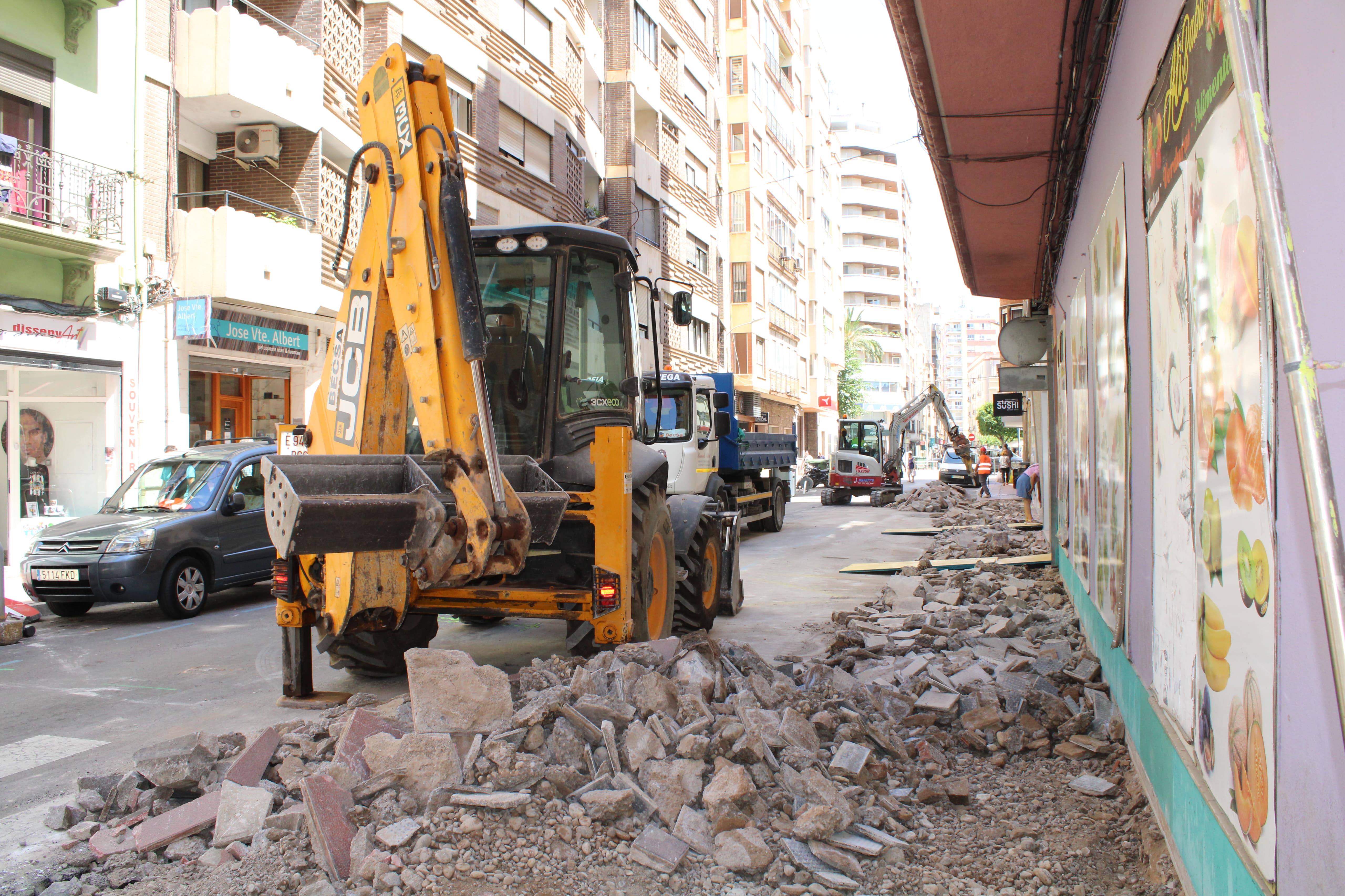 Esta semana comienzan las obras de la Zona de Bajas Emisiones en las calles Amadeo I, Rosell, Germanías y Echegaray