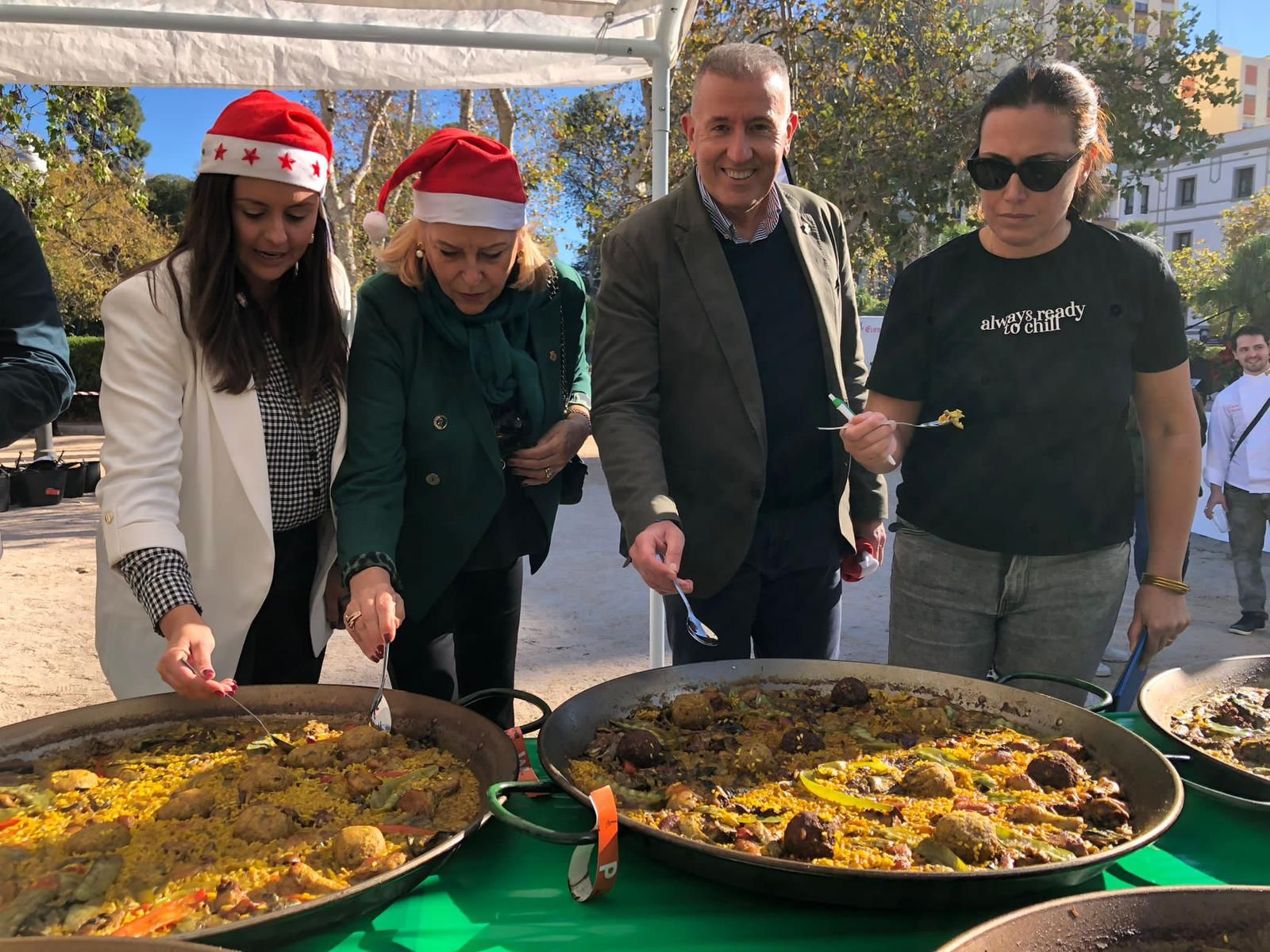 Castelló clausura el “mes de l'arròs” amb la celebració del concurs internacional de paella amb pilotes de Nadal