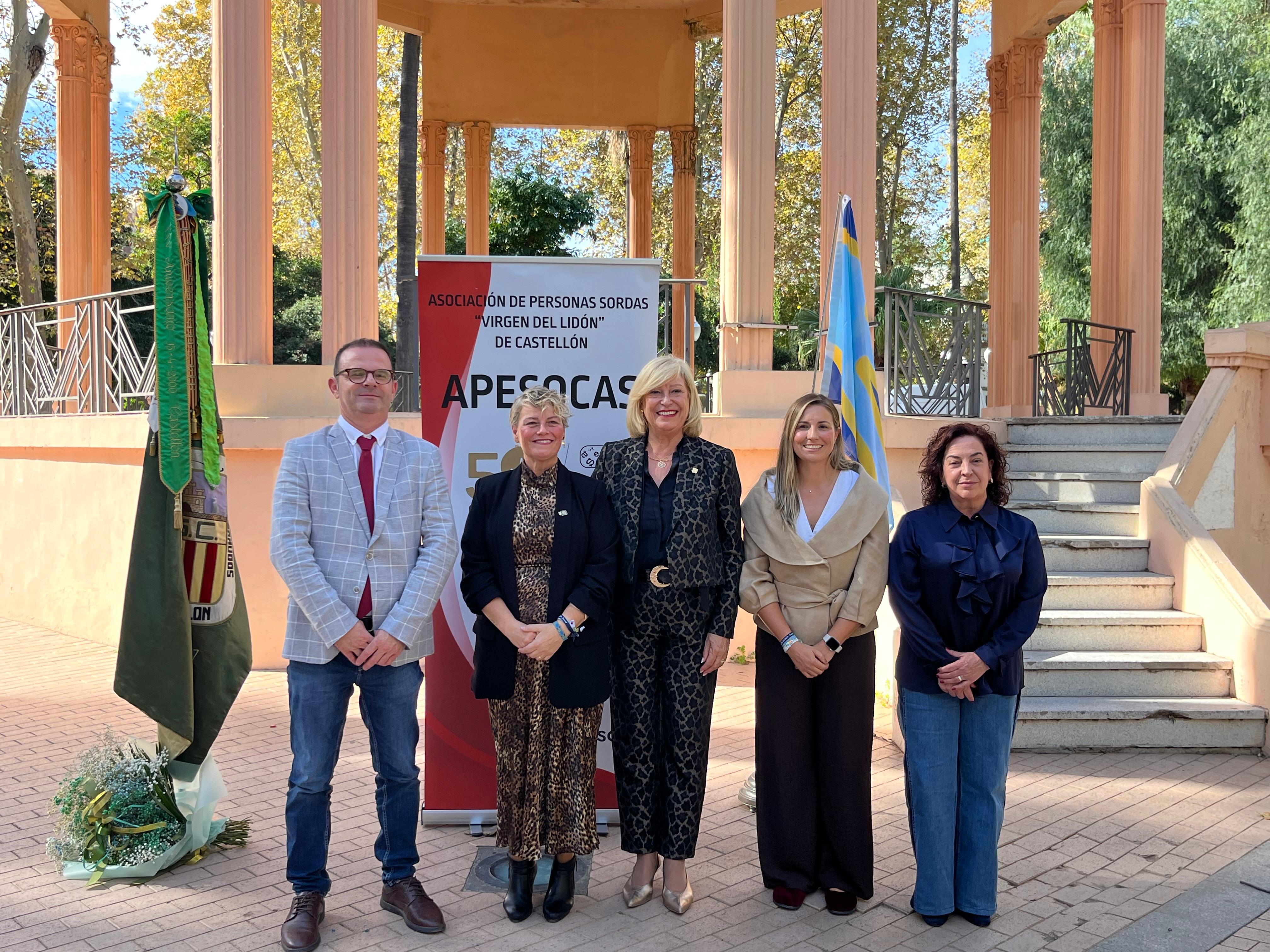 El Govern de Castelló participa en l'homenatge a les persones fundadores de l'associació Apesocas que compleix 50 anys