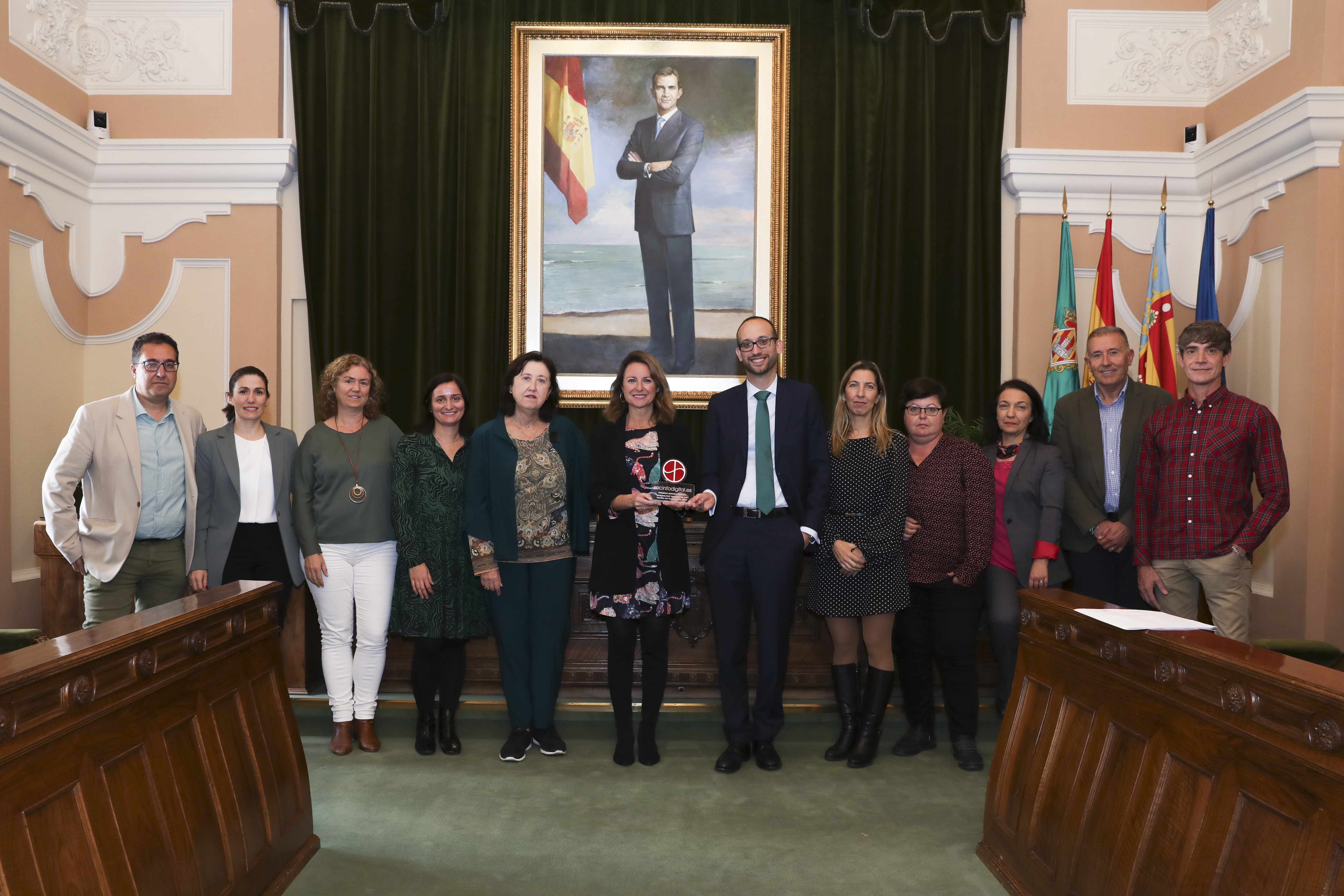 L'Ajuntament de Castelló rep el Premi Socinfo Digital Comunitat Valenciana TIC en reconeixement al projecte d'implantació de la gestió electrònica dels òrgans col•legiats
