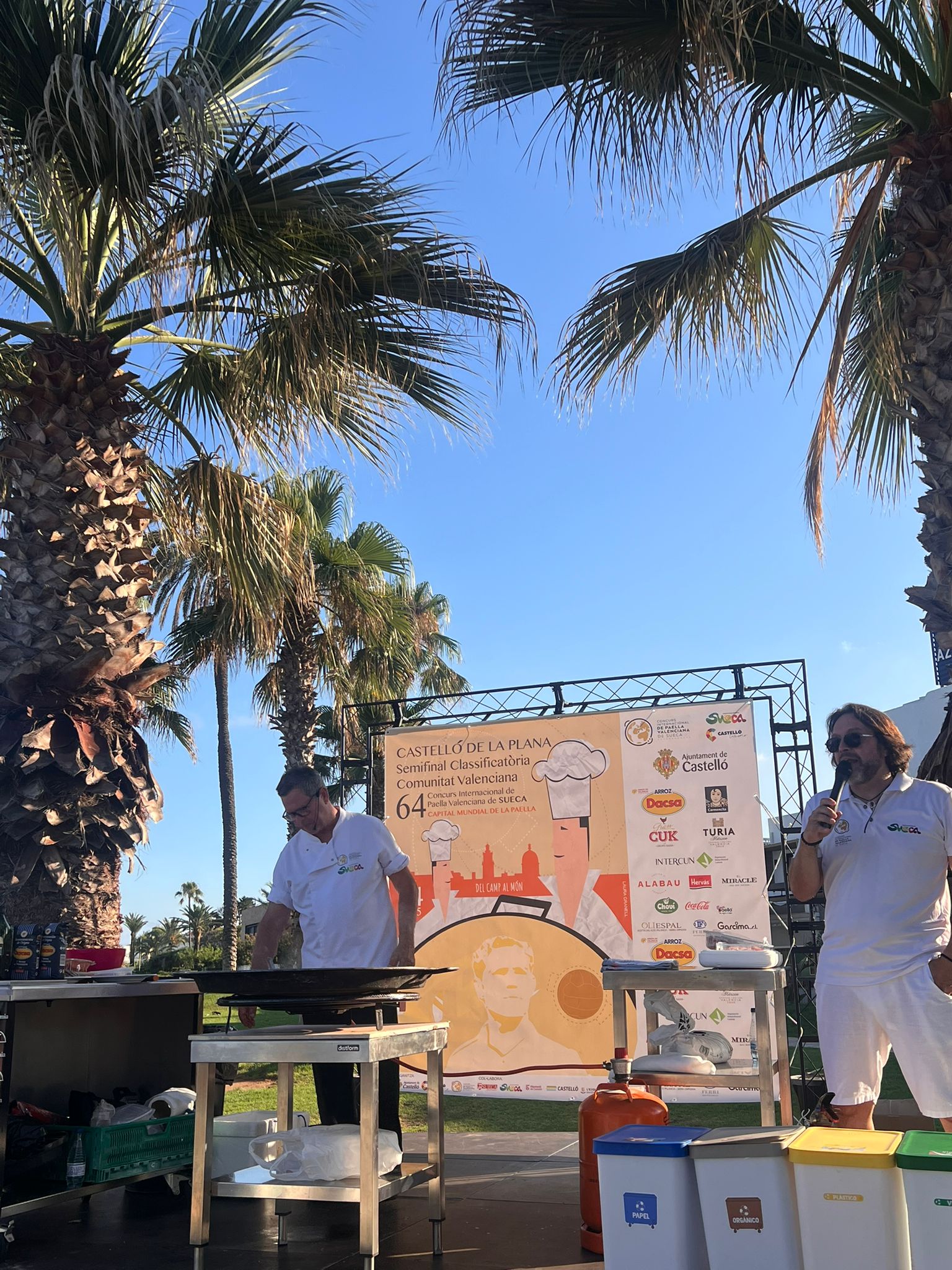 Castellón celebra un showcooking en el marco de la semifinal autonómica del Concurs Internacional de Paella Valenciana de Sueca