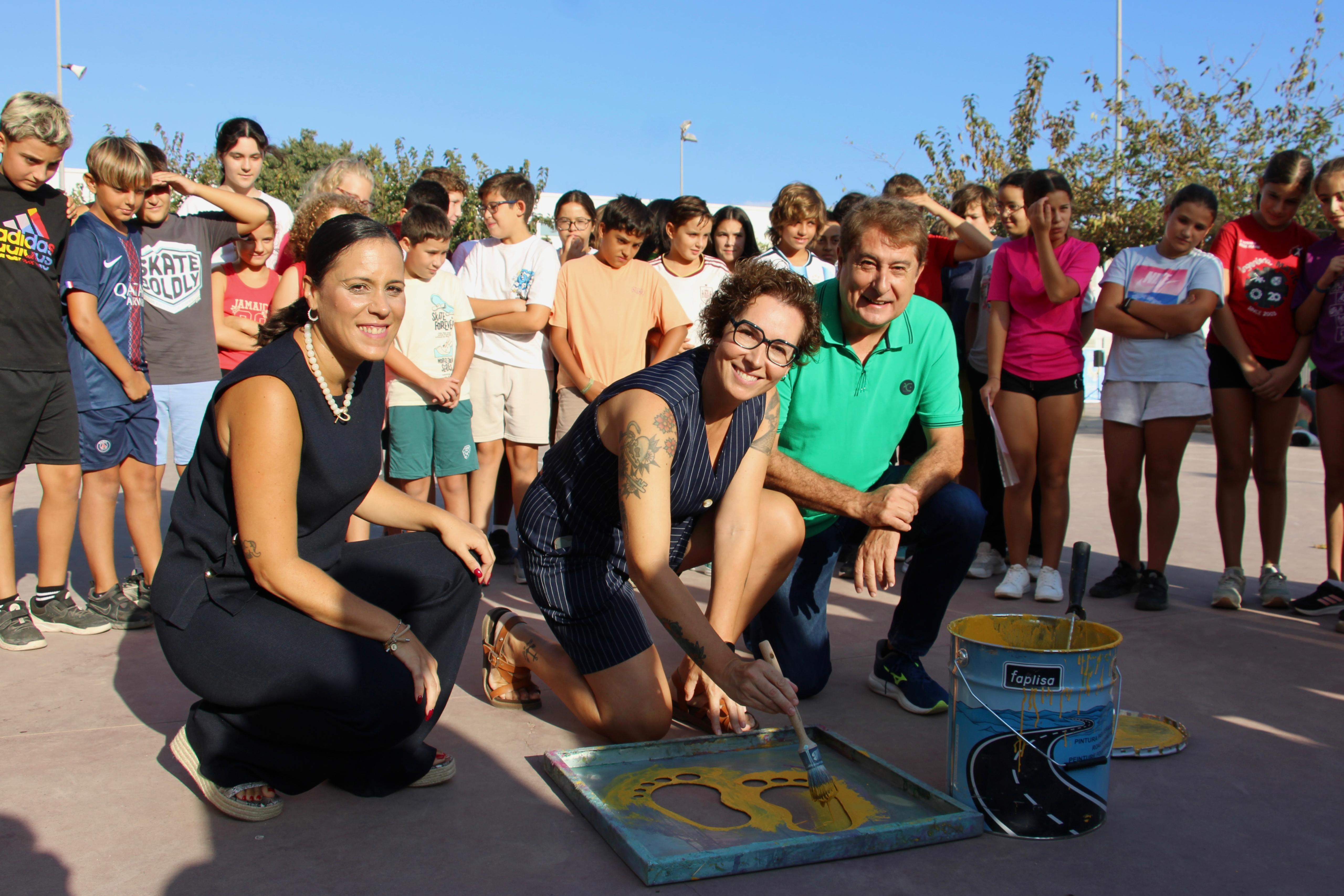 Castelló presenta el Camí Escolar del CEIP El Pinar, el primer tematitzat de la ciutat